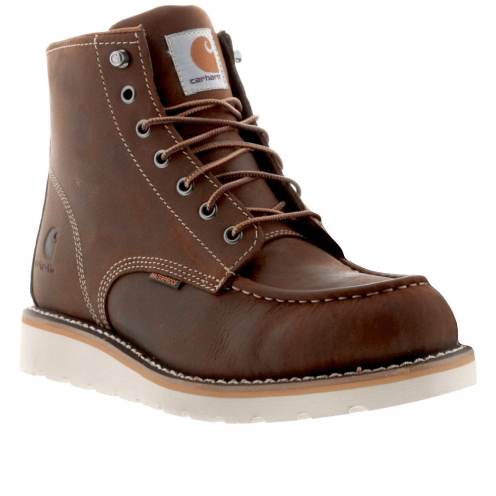 Carhartt Men's Dark Brown Leather Boots